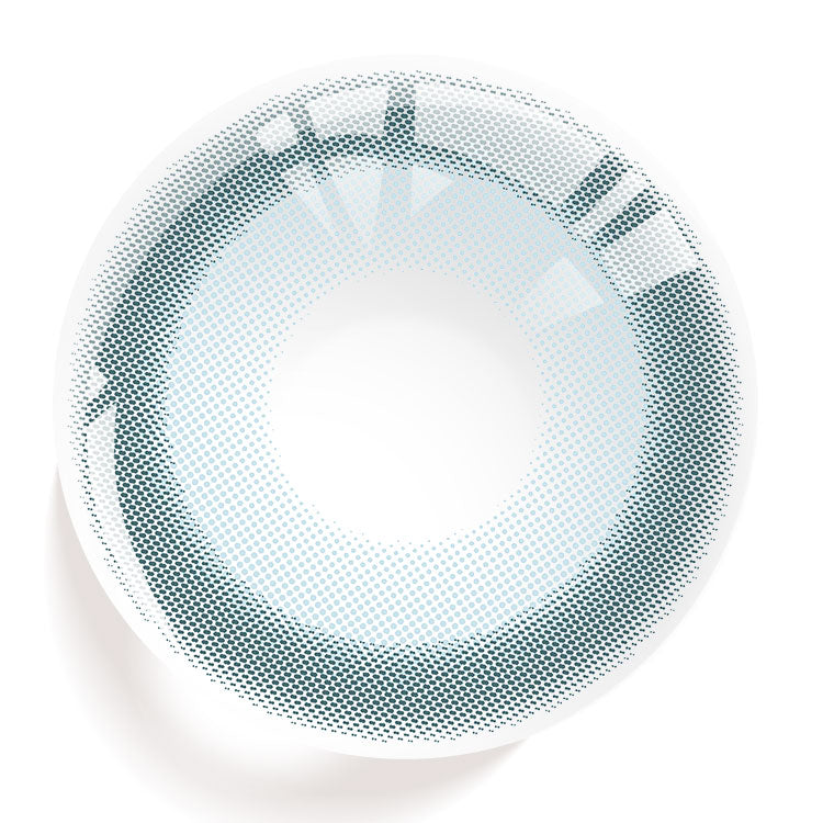 【Prescription】Donut Blue Colored Contact Lenses